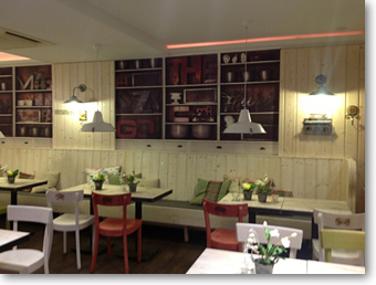 Café in der Bäckerei Schmidtmeyer Bochum